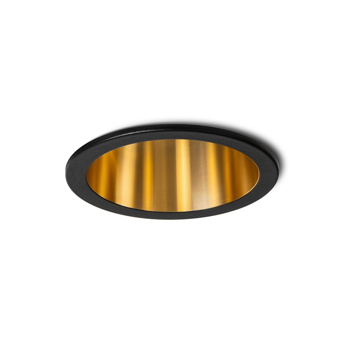 RENDL recessed light ORCO recessed black/gold 230V LED GU10 9W R14259 1