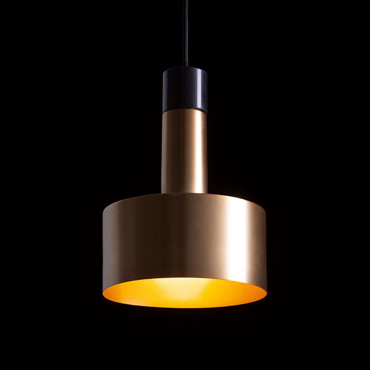 RENDL pendant lamp DIVINA pendant brass/black marble decor 230V LED E27 5W R14260 3