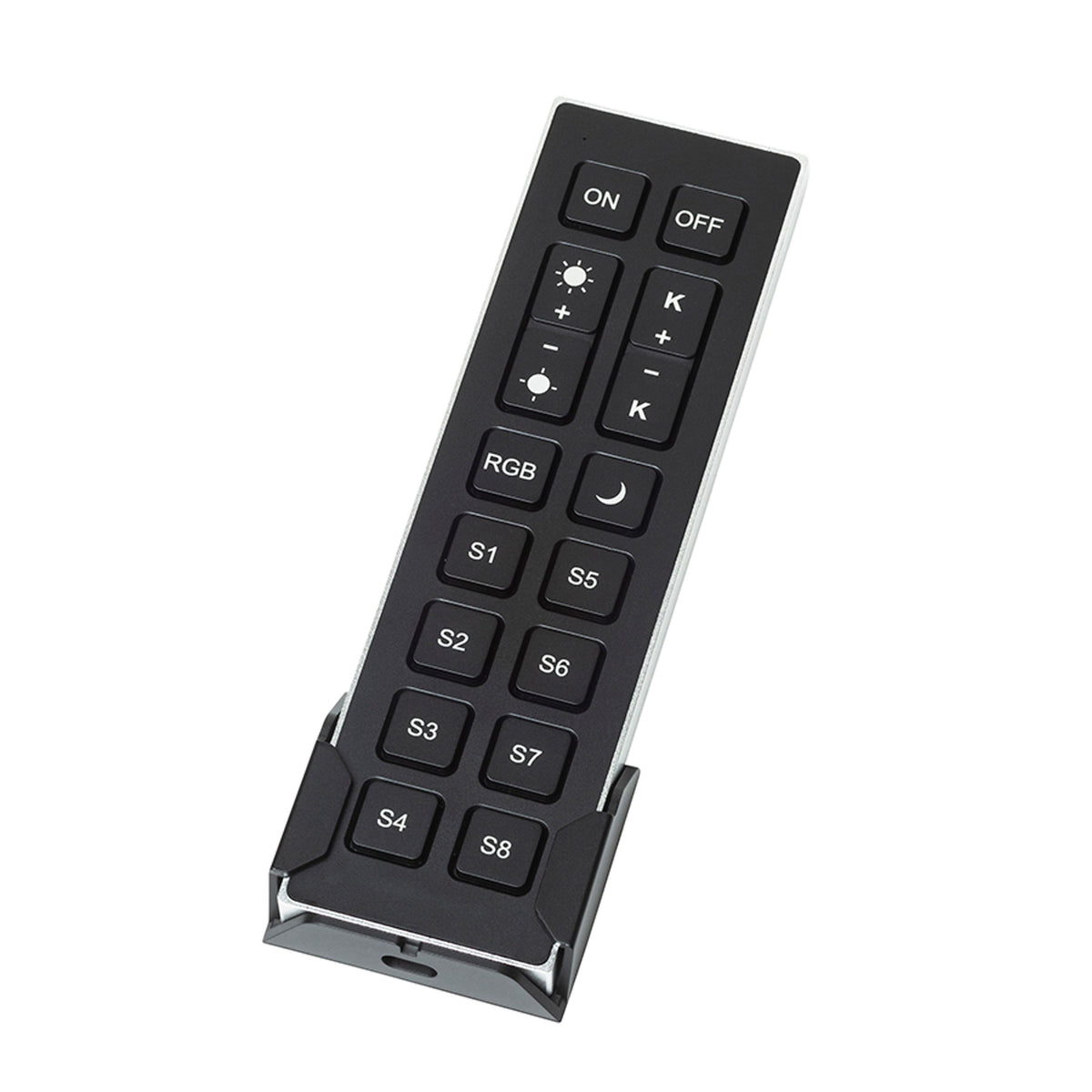 RENDL Ultra-thin track system VEGA TUYA remote control black/silver grey   R14271 2