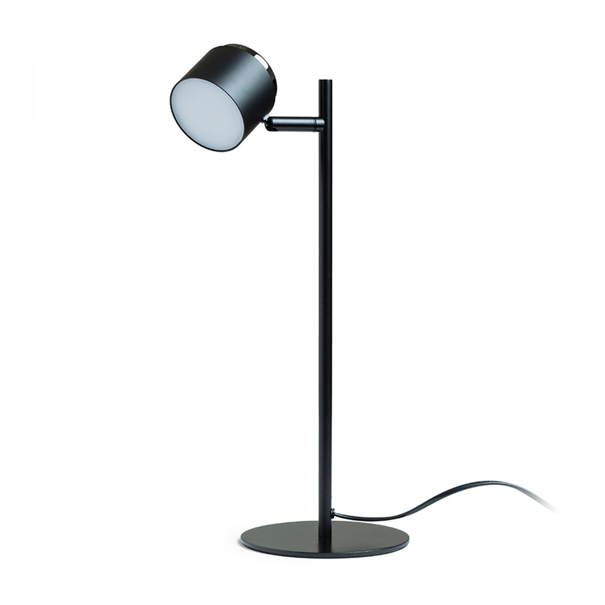 RENDL table lamp NOVA table black chrome/frosted acrylic 230V LED 4.2W 3000K R14275 5