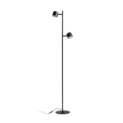 RENDL floor lamp NOVA II floor black chrome/frosted acrylic 230V LED 2x3.5W 3000K R14277 6