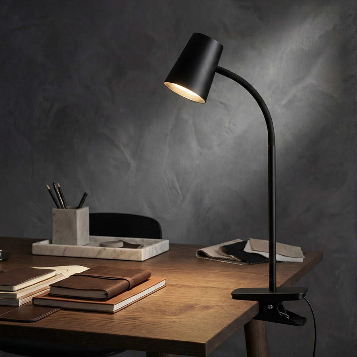 RENDL spotlight VERINA DIMM on clip black  230V LED 4.5W 100°  3000K R14283 2