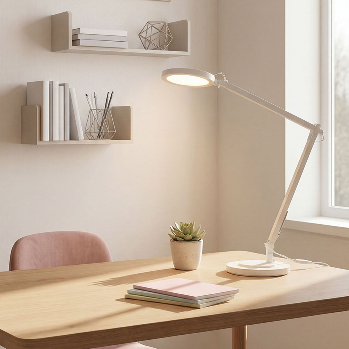 RENDL table lamp EMA DIMM table white  230V LED 10W 100°  3000K R14288 4