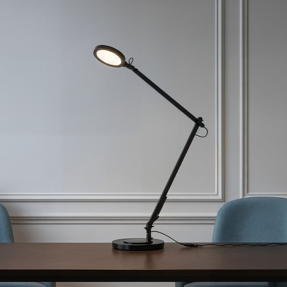 RENDL table lamp EMA DIMM table black  230V LED 10W 100°  3000K R14289 5