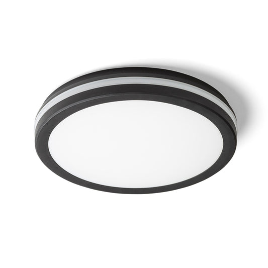 RENDL outdoor lamp SONO 30 surface mounted black plastic 230V LED 30W IP65 3000K 4000K 6000K R14298 1