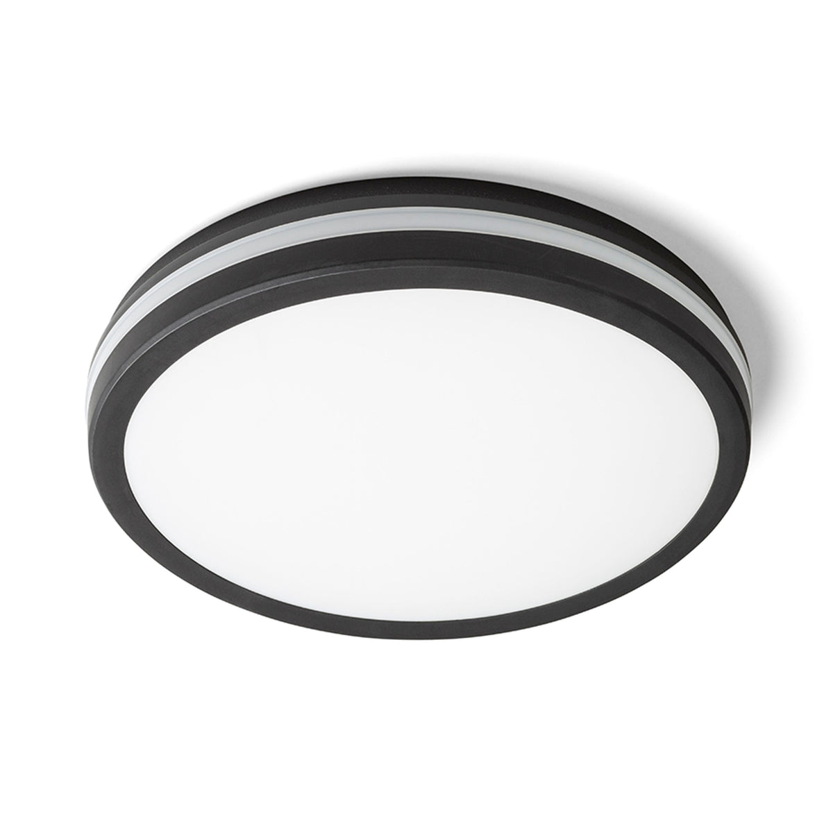 RENDL outdoor lamp SONO 40 surface mounted black plastic 230V LED 40W IP65  3000K 4000K 6000K R14300 2