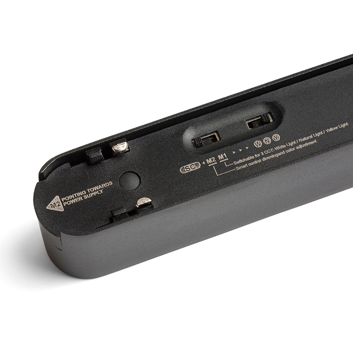 RENDL Ultra-thin track system OXONIA 22 for the VEGA/WAVE system black  24= LED 12W 110°  3000K 4000K 6500K R14320 7