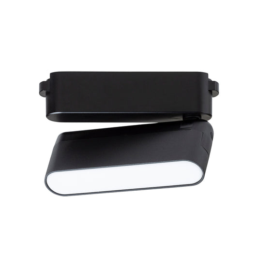 RENDL Ultra-thin track system OXONIA 11 with tilt-function for the VEGA/WAVE system black  24= LED 6W 110°  3000K 4000K 6500K R14321 1