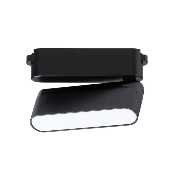 RENDL Ultra-thin track system OXONIA 11 with tilt-function for the VEGA/WAVE system black  24= LED 6W 110°  3000K 4000K 6500K R14321 1