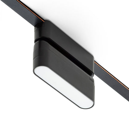 RENDL Ultra-thin track system OXONIA 11 with tilt-function for the VEGA/WAVE system black  24= LED 6W 110°  3000K 4000K 6500K R14321 12