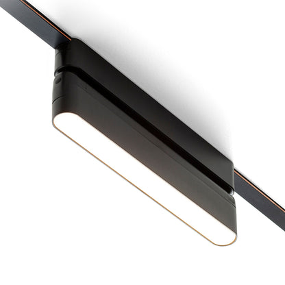 RENDL Ultra-thin track system OXONIA 22 with tilt-function for the VEGA/WAVE system black  24= LED 12W 110°  3000K 4000K 6500K R14322 11