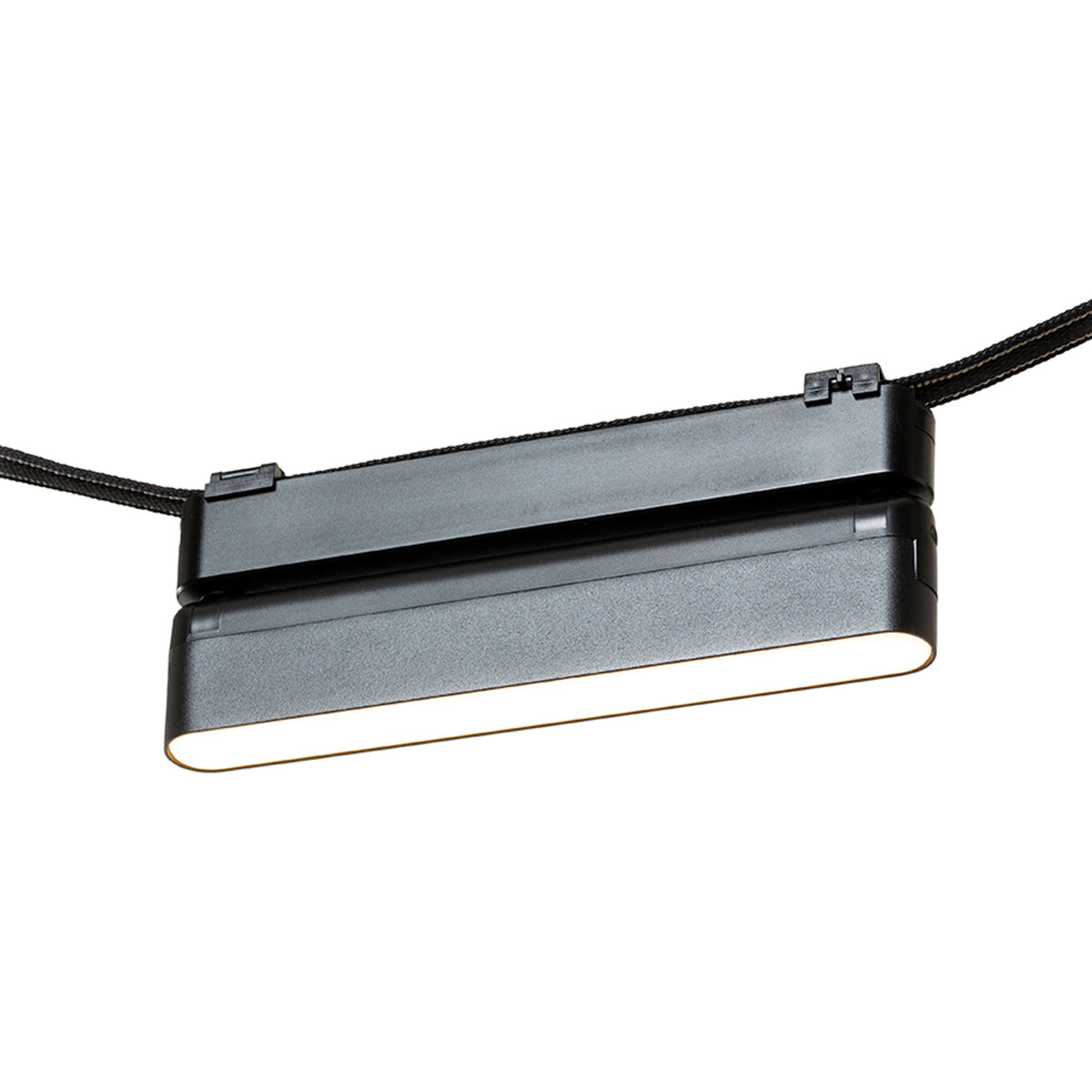 RENDL Ultra-thin track system OXONIA 22 with tilt-function for the VEGA/WAVE system black  24= LED 12W 110°  3000K 4000K 6500K R14322 12