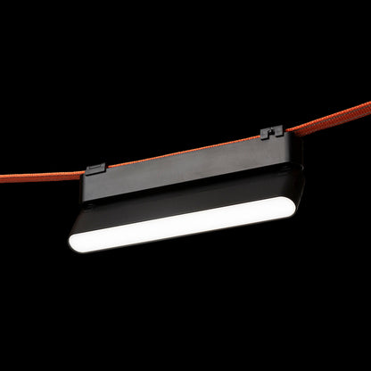 RENDL Ultra-thin track system OXONIA 22 with tilt-function for the VEGA/WAVE system black  24= LED 12W 110°  3000K 4000K 6500K R14322 4