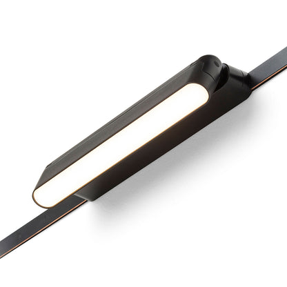 RENDL Ultra-thin track system OXONIA 22 with tilt-function for the VEGA/WAVE system black  24= LED 12W 110°  3000K 4000K 6500K R14322 7