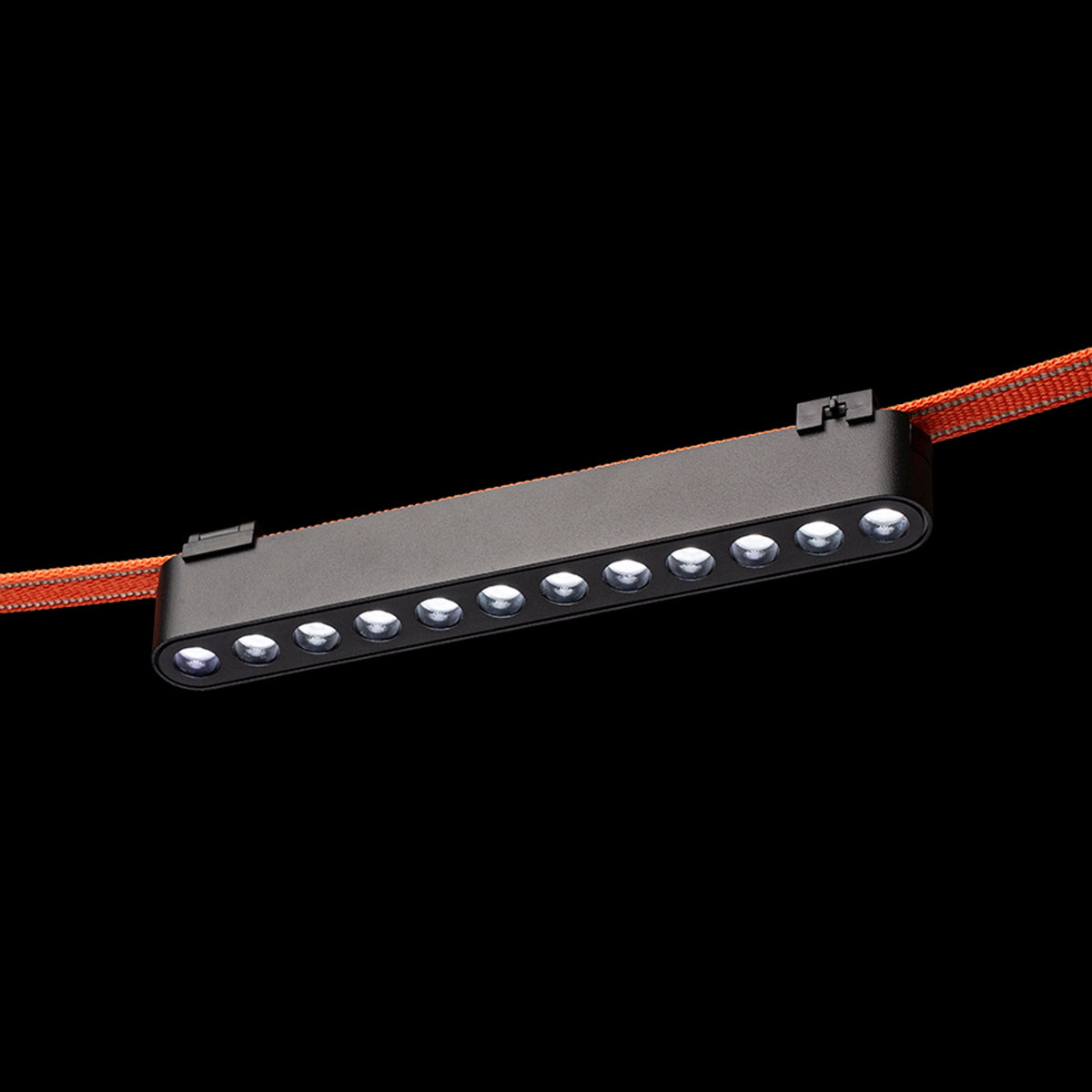 RENDL Ultra-thin track system OXANA 22 for the VEGA/WAVE system black  24= LED 12W 24°  3000K 4000K 6500K R14324 8