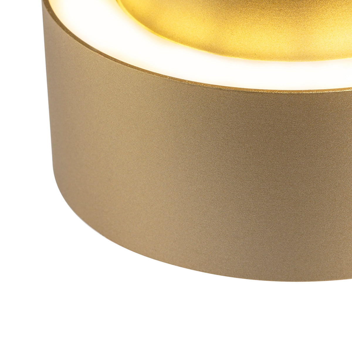RENDL surface mounted lamp MARLENE 14 surface mounted pearl gold 230V LED 18+6W 3000K R14340 4