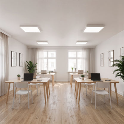 RENDL surface mounted lamp LARISA SQ 60 DIMM ceiling white 230V LED 100W 3000K 4000K 6500K R14372 2