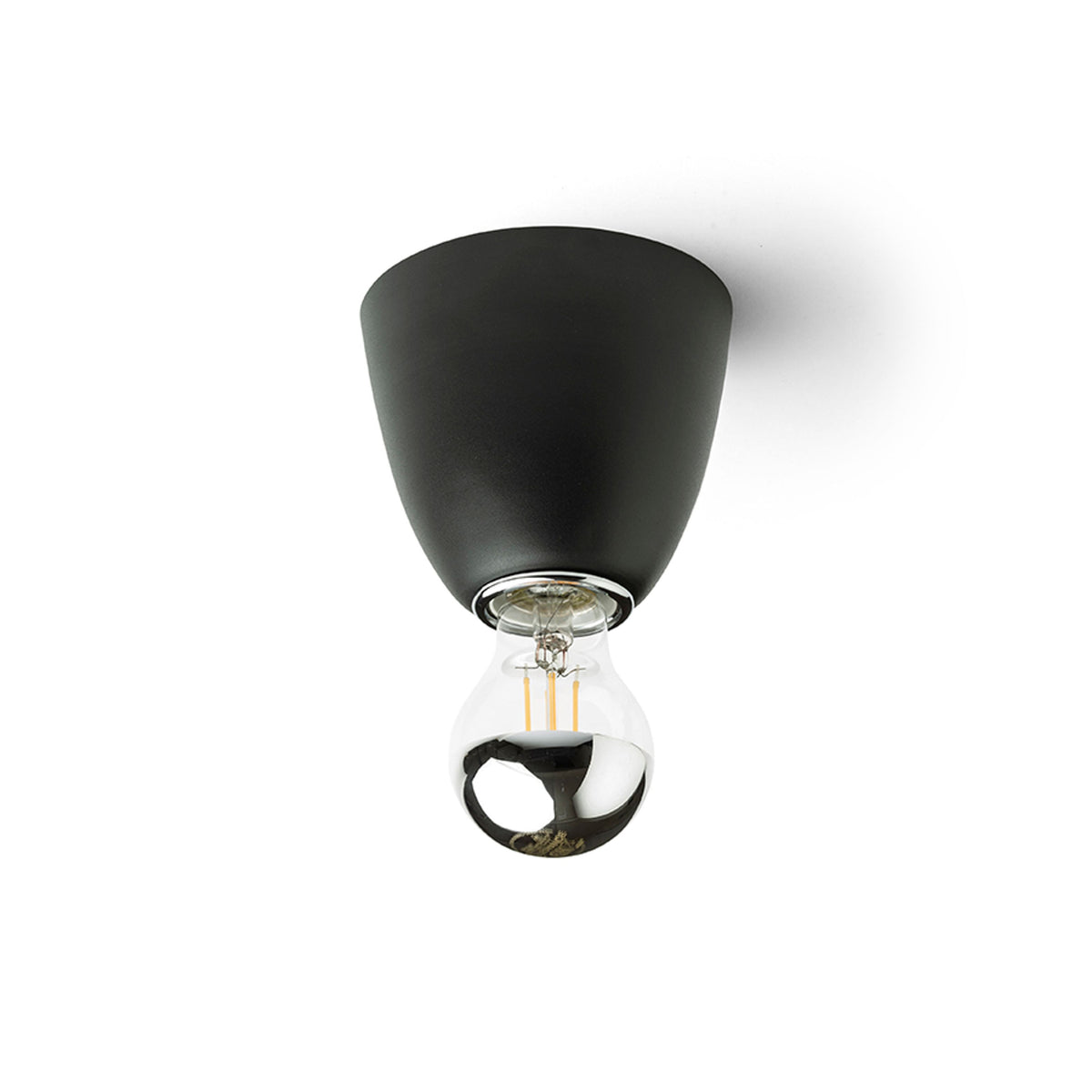 RENDL surface mounted lamp REACH ceiling black 230V LED E27 11W R14386 7