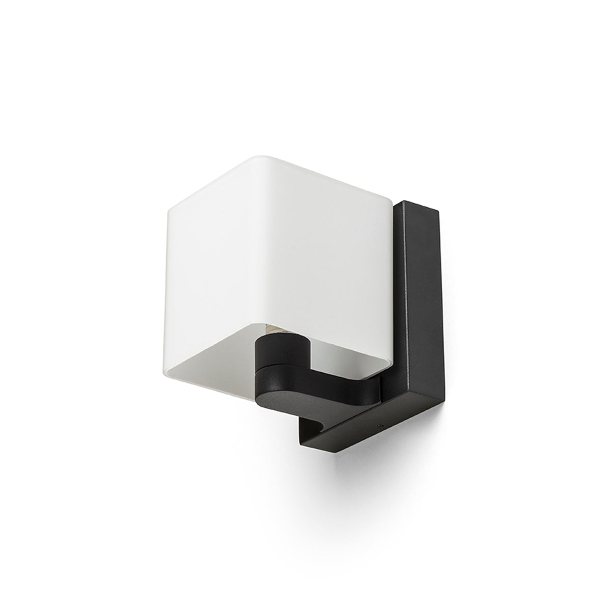 RENDL wall lamp PHILLY wall black opal-colored glass 230V LED G9 7W R14389 1
