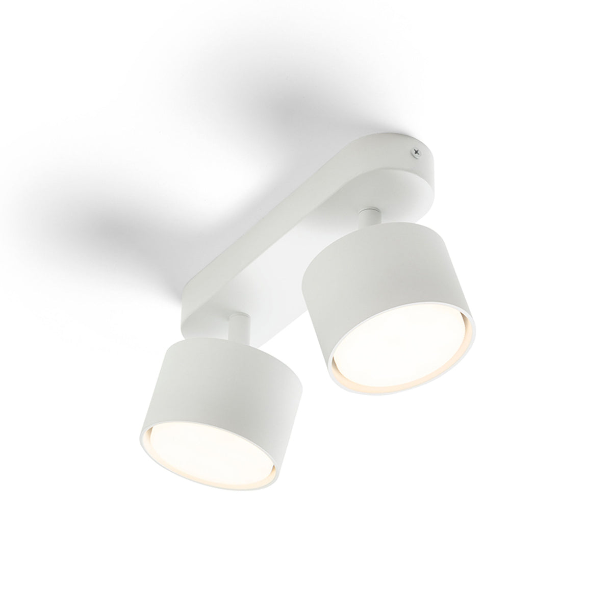 RENDL spotlight PIXEL II surface mounted white  230V LED GX53 2x7W R14404 1