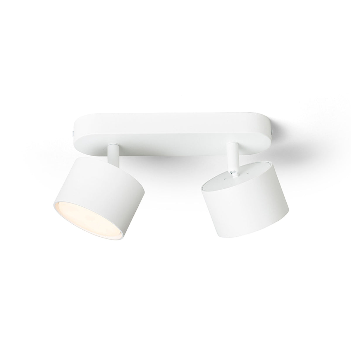 RENDL spotlight PIXEL II surface mounted white  230V LED GX53 2x7W R14404 3