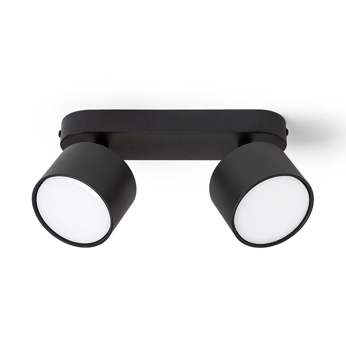 RENDL spotlight PIXEL II surface mounted black 230V LED GX53 2x7W R14405 8