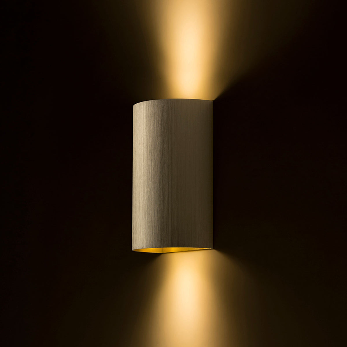 RENDL wall lamp CAPRI R wall  brushed brass 230V LED GU10 2x9W R14414 3