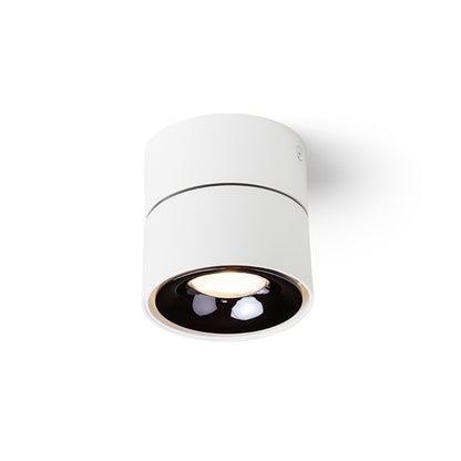 RENDL surface mounted lamp ALBANO surface mounted white black chrome 230V LED 5W  3000K R14425 2