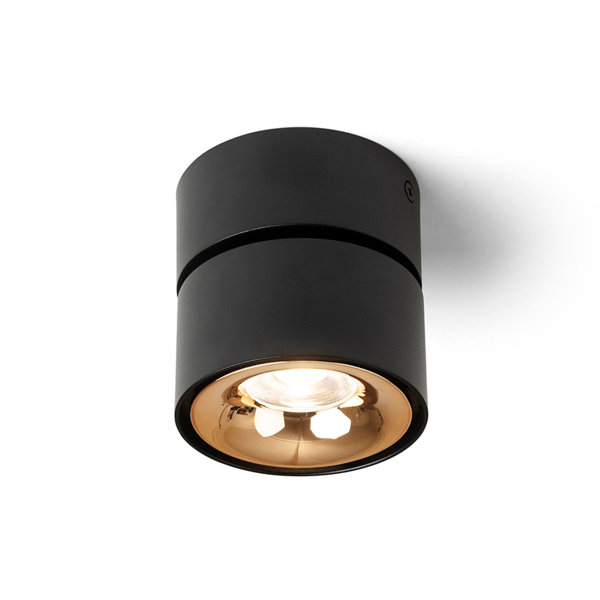 RENDL surface mounted lamp ALBANO surface mounted black/gold  230V LED 5W  3000K R14426 2