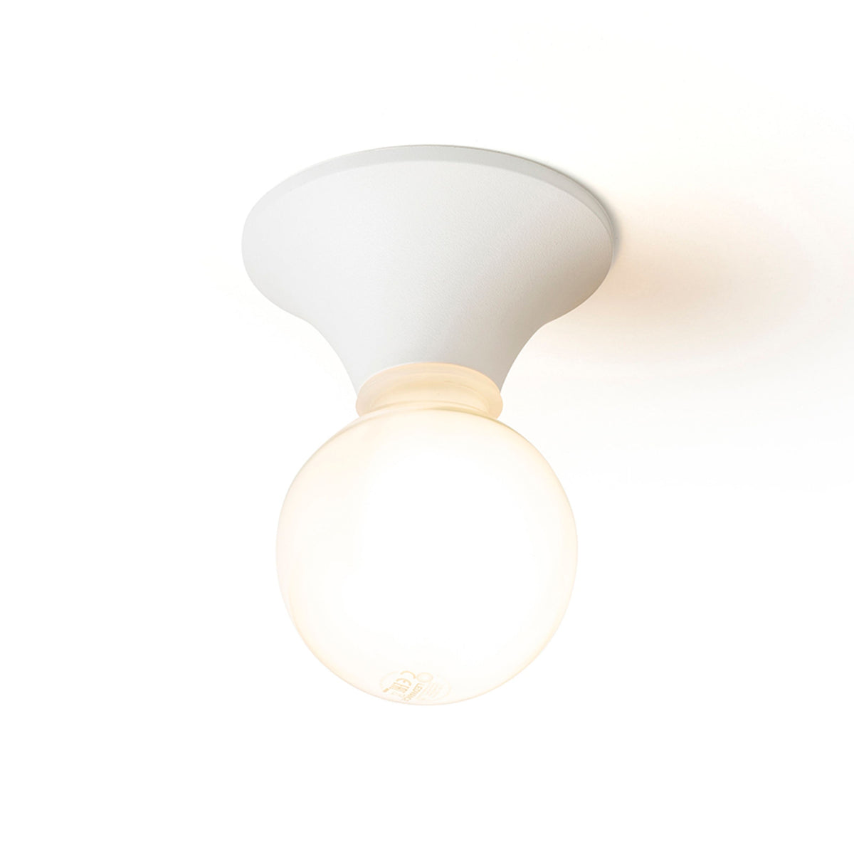 RENDL surface mounted lamp BOY ceiling white plastic 230V LED E27 11W IP44 R14462 1