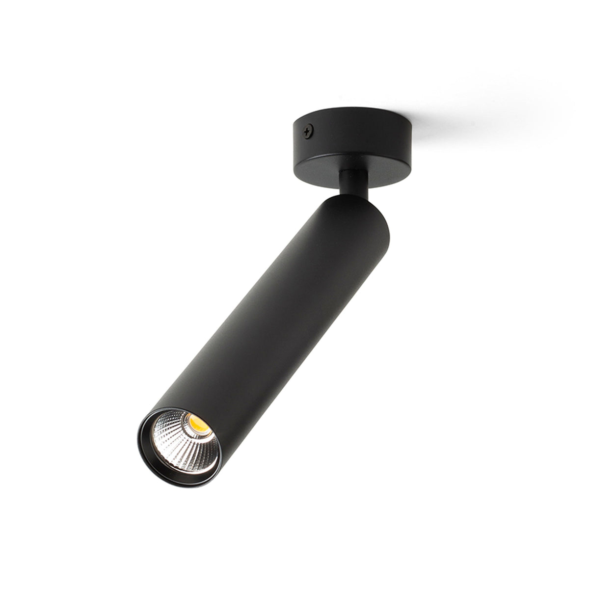 RENDL spotlight DARRIN R surface mounted black  230V LED 6W 24°  3000K R14471 4