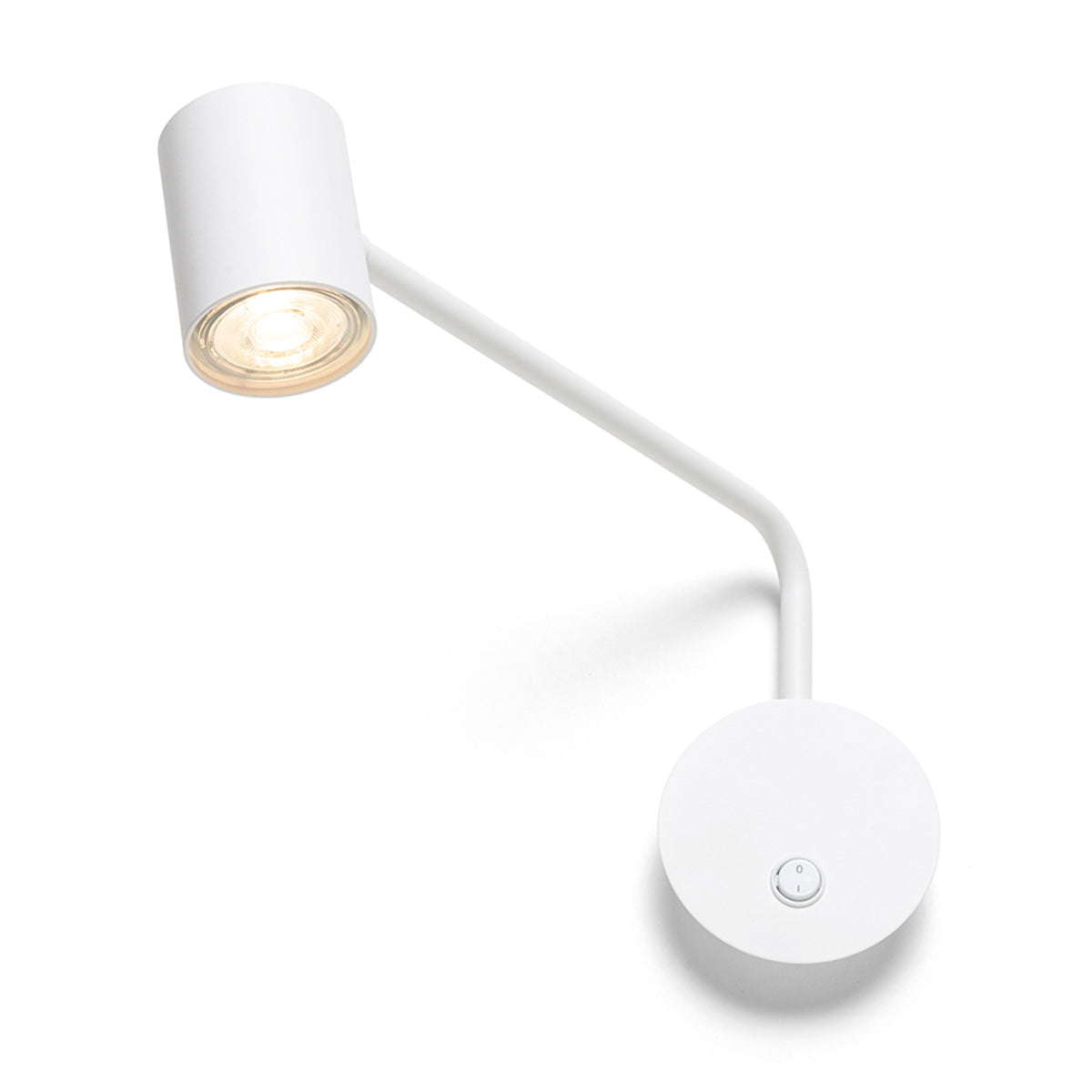 RENDL spotlight FILIP on an arm white 230V LED GU10 5W R14485 3