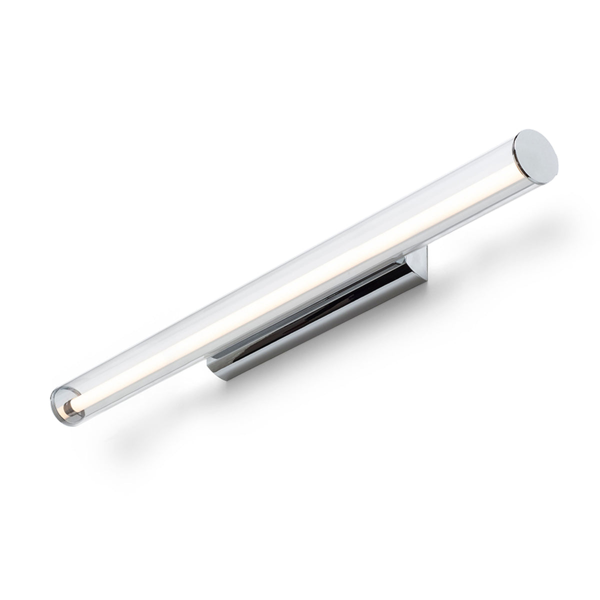 RENDL wall lamp RIVIER LED 89 wall  chrome/clear acrylic 230V LED 18W  3000K R14490 1