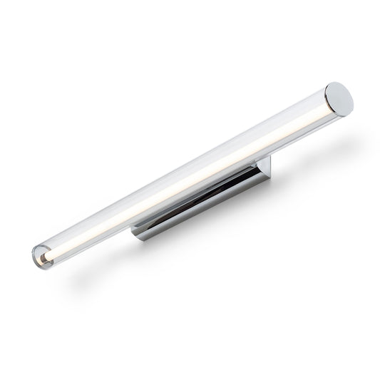 RENDL wall lamp RIVIER LED 89 wall  chrome/clear acrylic 230V LED 18W  3000K R14490 1