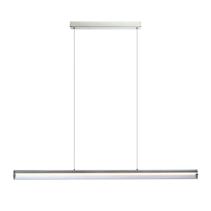 RENDL pendant lamp RIVIER LED I pendant chrome/clear acrylic 230V LED 24W 3000K R14493 2