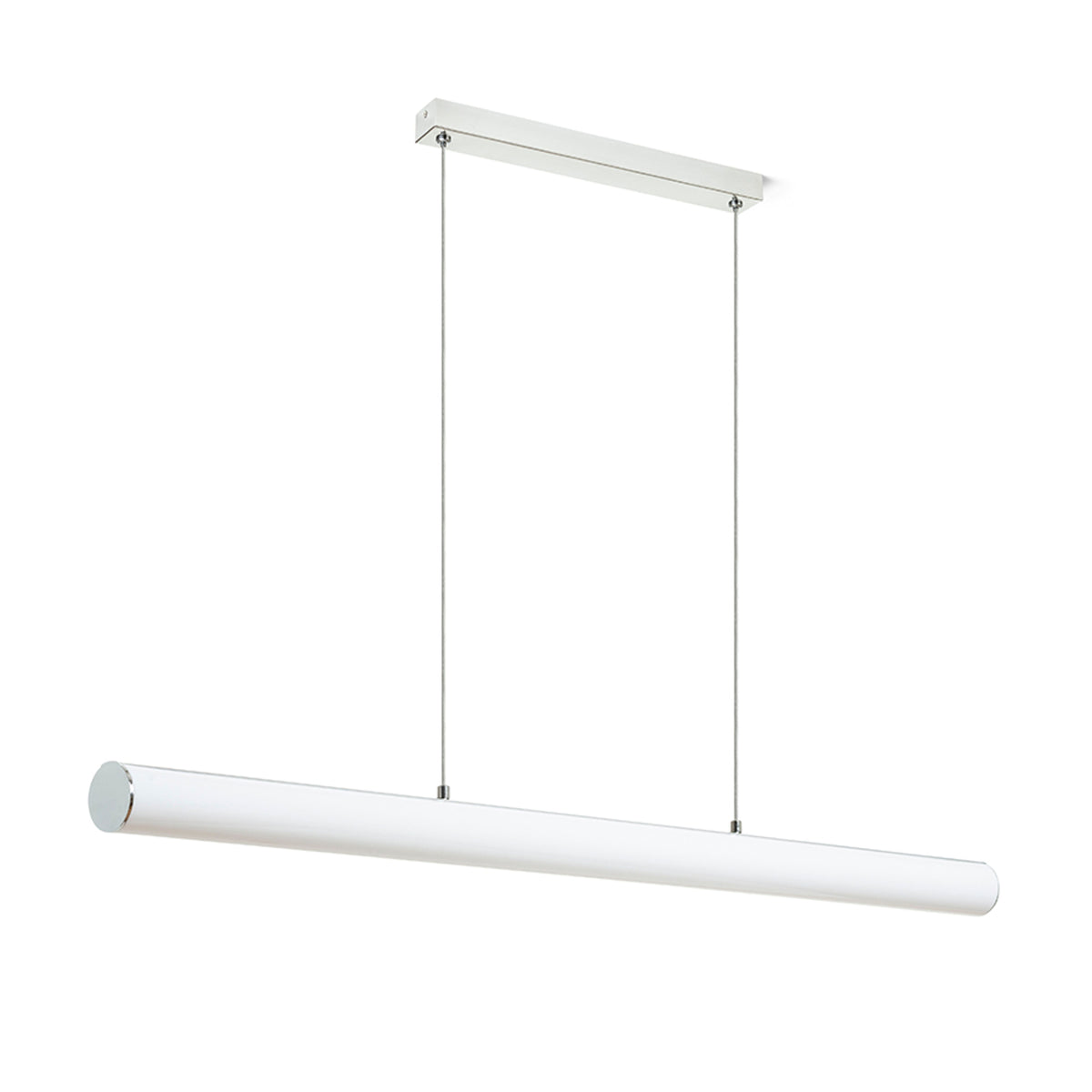 RENDL pendant lamp RIVIER LED I pendant chrome/frosted acrylic 230V LED 24W 3000K R14494 1