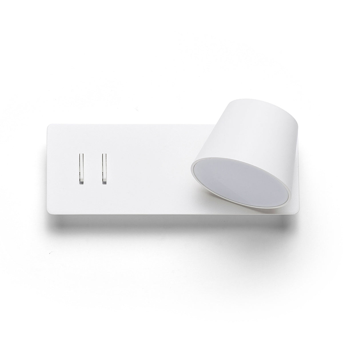 RENDL spotlight AMADEUS wall with backlighting white  230V LED 4+6W  3000K R14521 7