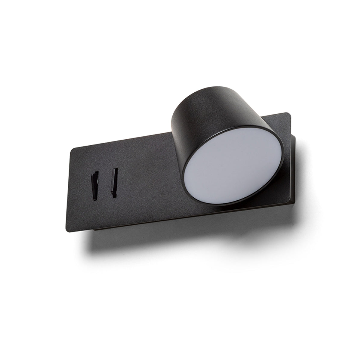 RENDL spotlight AMADEUS wall with backlighting black  230V LED 4+6W  3000K R14522 5