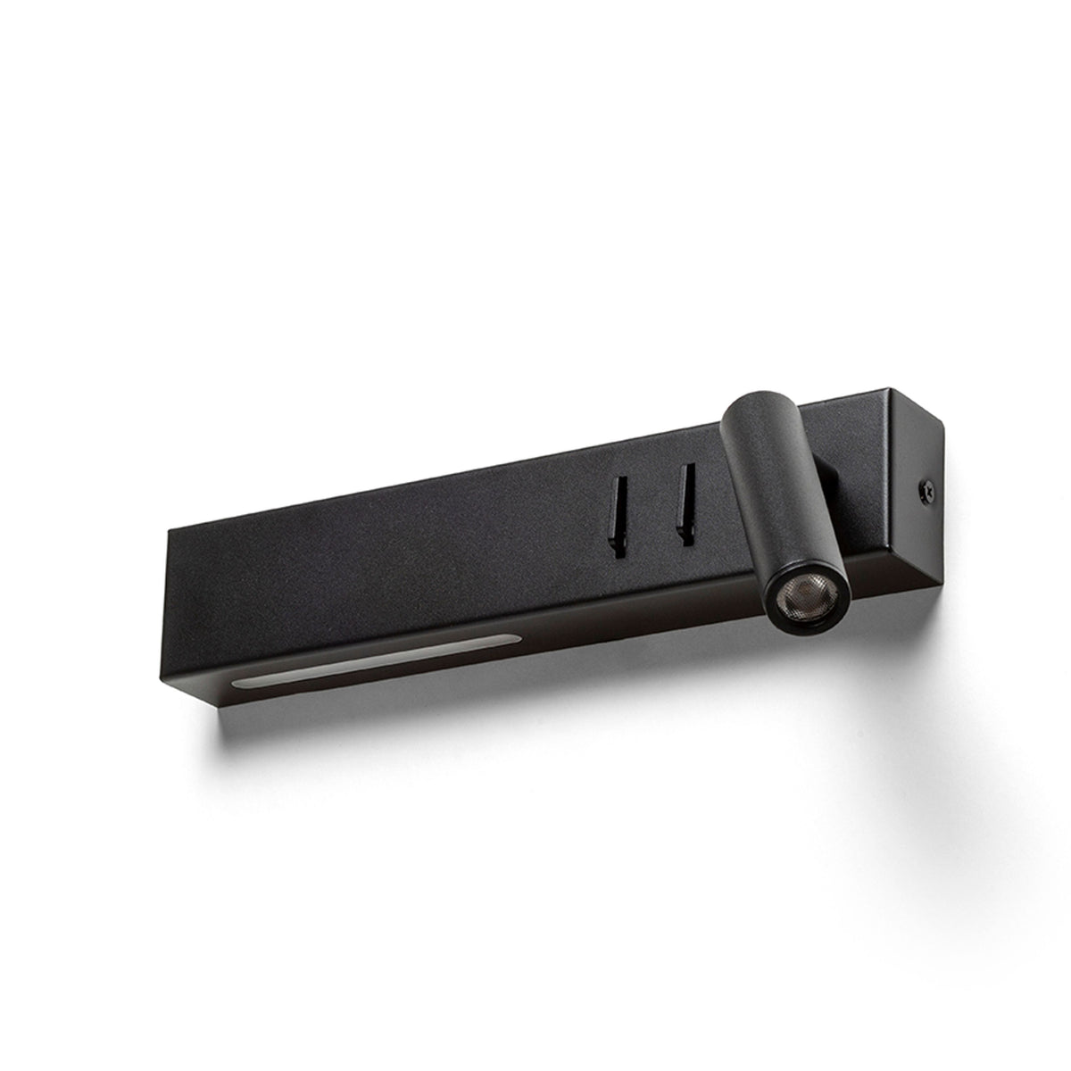 RENDL spotlight ODEON wall with backlighting black  230V LED 8+3W 30°  3000K R14524 8