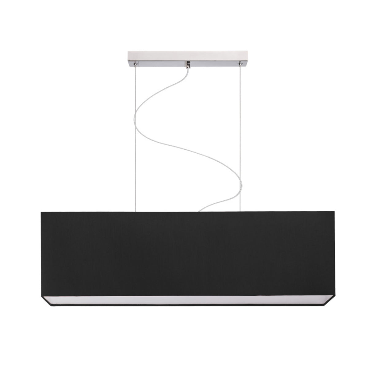 RENDL shades, shade bases, pendent sets LOPE 80/23 shade  Polycotton black/white PVC  max. 23W R14529 3