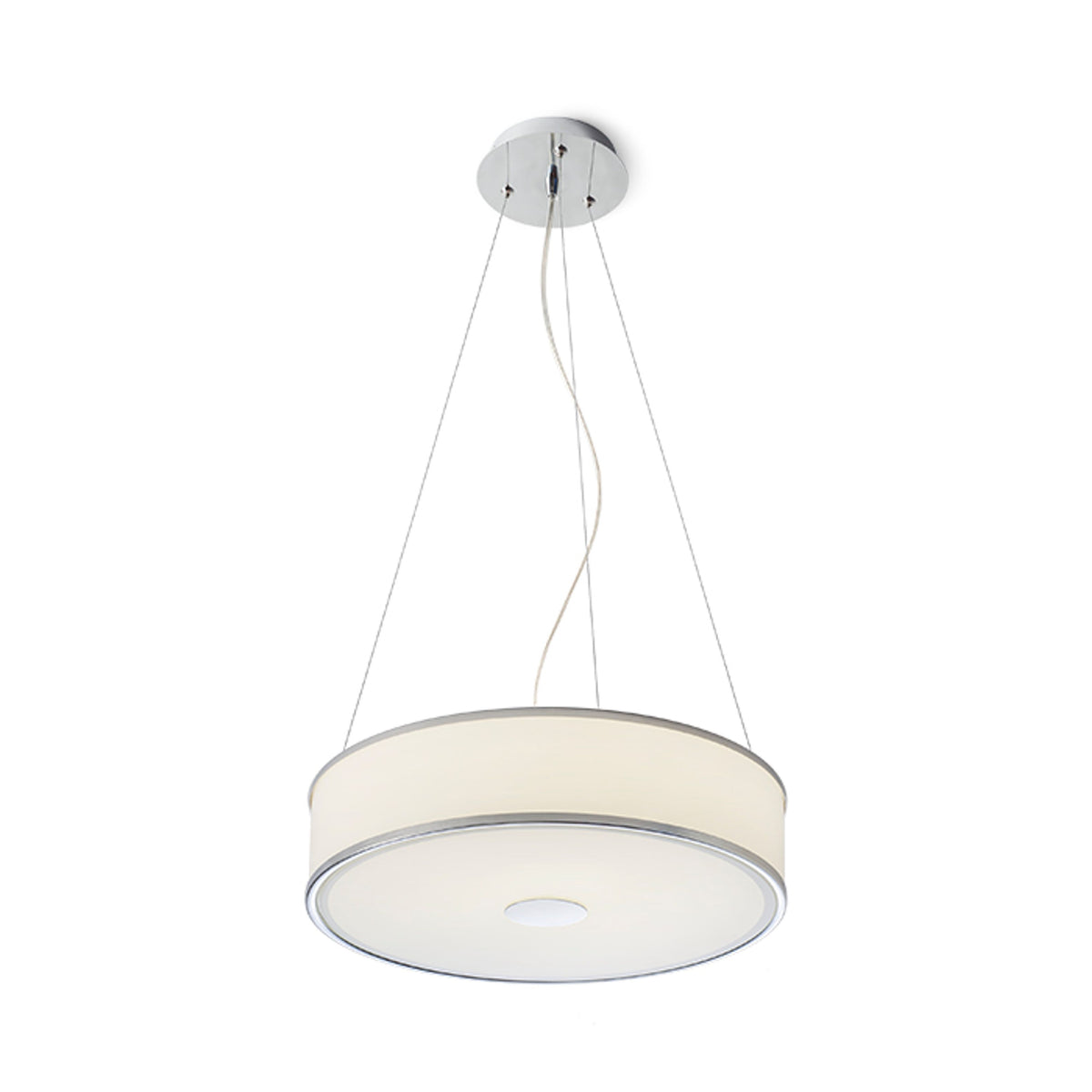 RENDL pendant lamp CASSABLANCA LED 40  pendant  chrome/glass 230V LED 35W  3000K R14551 1
