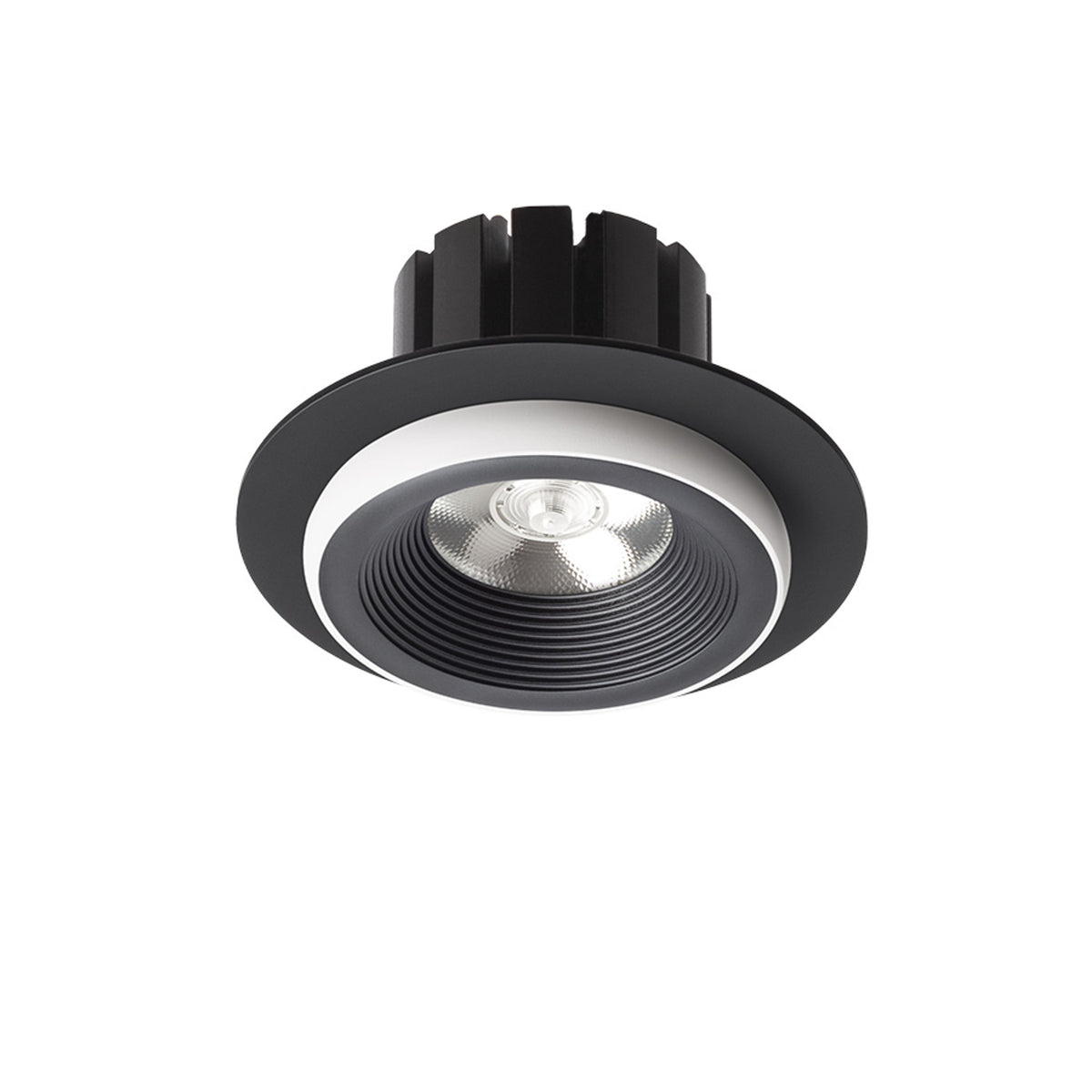 RENDL recessed light SHARM R I recessed black/white black 230V LED 10W 24° 3000K R14569 2