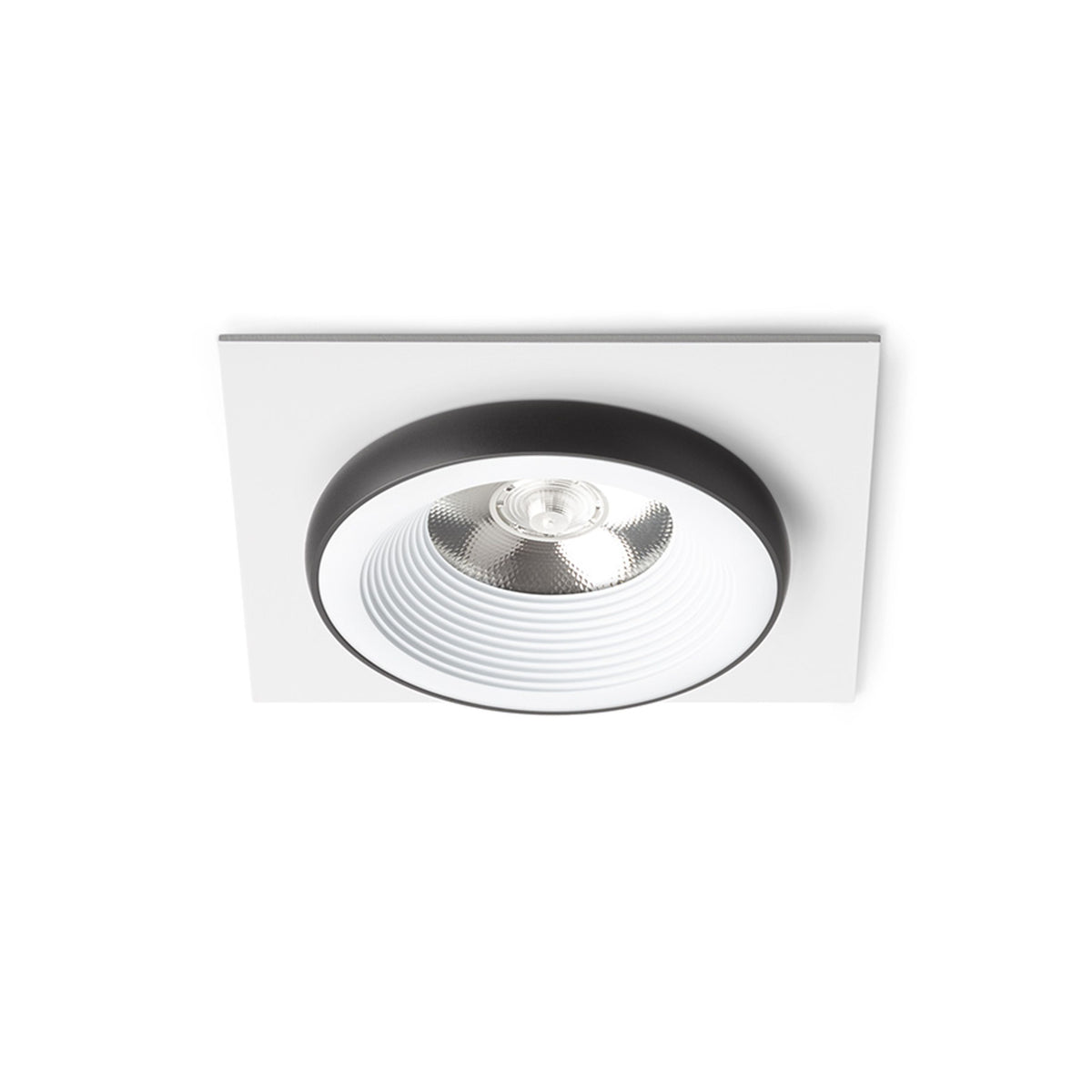 RENDL recessed light SHARM SQ I recessed white/black 230V LED 10W 24° 3000K R14580 1