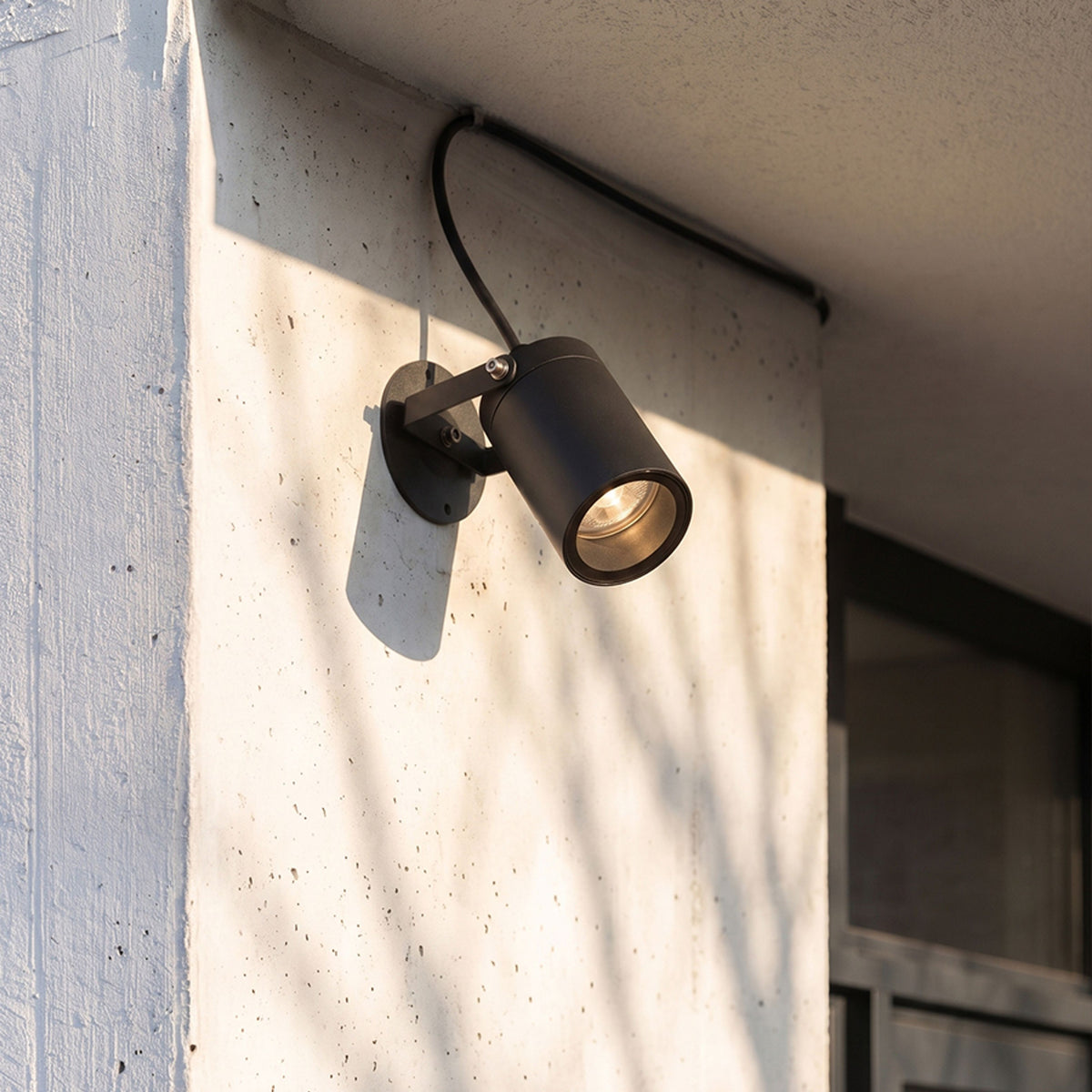 RENDL outdoor lamp NAVONA surface mounted anthracite grey 230V LED GU10 8W R14590 2