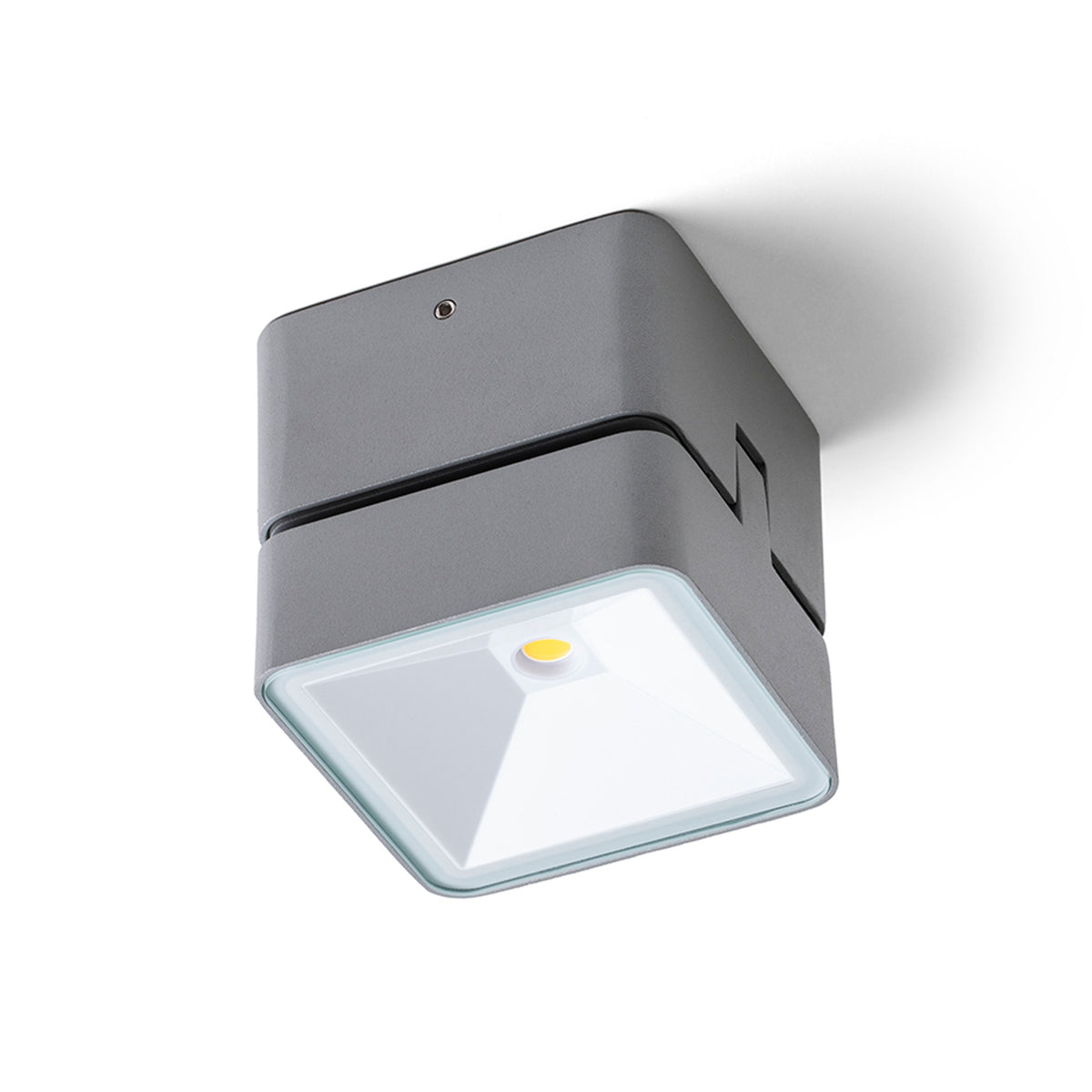 RENDL outdoor lamp FLAVIO SQ surface mounted light grey 230V LED 6W 110° IP54 3000K R14591 2