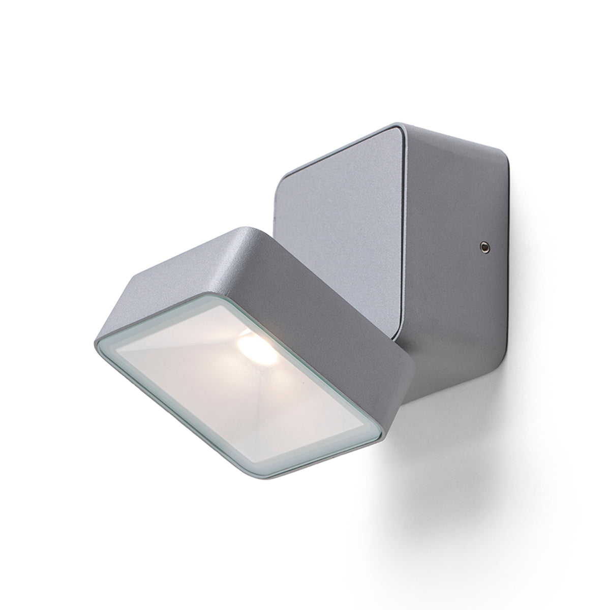 RENDL outdoor lamp FLAVIO SQ surface mounted light grey 230V LED 6W 110° IP54 3000K R14591 3