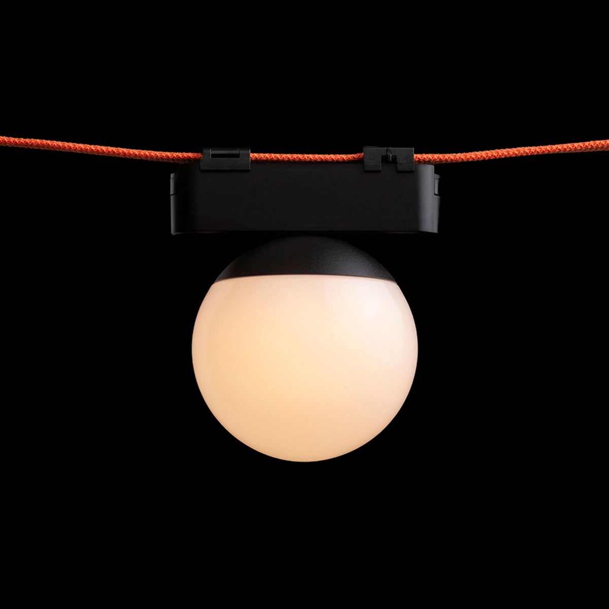 RENDL Belt system CIARA 10 for the VEGA/WAVE system black frosted acrylic 24V=   LED 6W  3000K 4000K 6500K R14594 4