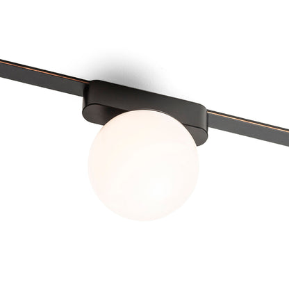 RENDL Belt system CIARA 10 for the VEGA/WAVE system black frosted acrylic 24V=   LED 6W  3000K 4000K 5700K R14594 9