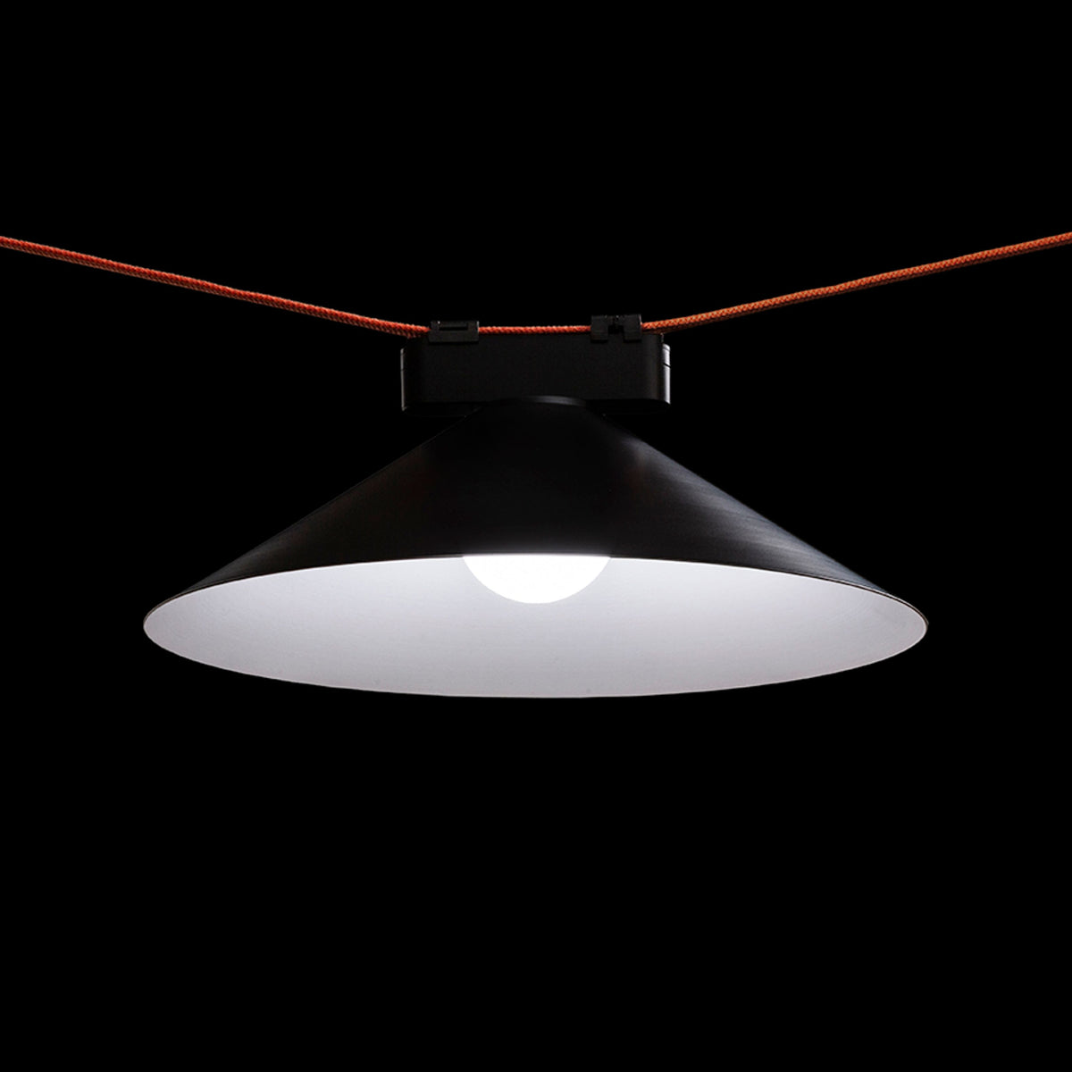 RENDL Belt system FLAN 33 pendant black/white  24V=   LED 10W  3000K 4000K 6500K R14595 2