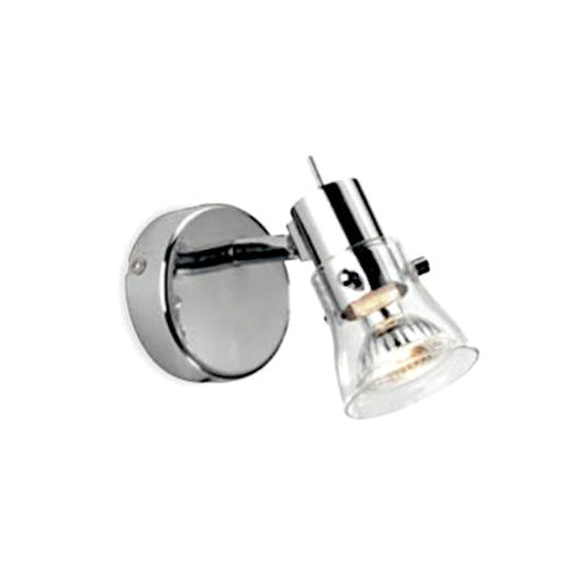 RENDL Outlet POLAR I wall chrome/clear glass 230V GU10 50W SPT100 1